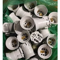 Патрон Е27 белый термопластик, 20 штук !!!