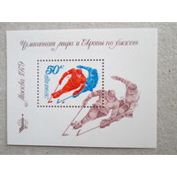 Чемпионат мира и Европы по хоккею с шайбой.