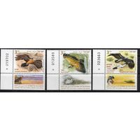 Израиль 2013. Птицы 3 марки+купоны 2336