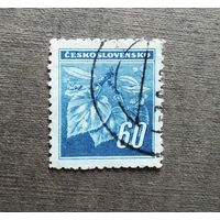 Марка Чехословакия 1945 год Стандарт