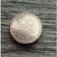 Werty71 Австралия 1 доллар 2017 2014 2018 100 лет АНЗАК Блеск