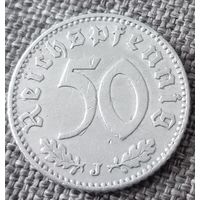 50 рейхспфеннигов 1940 J