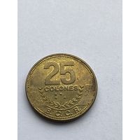 25 колонов 2017 г., Коста-Рика