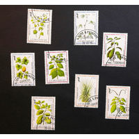 Сан Томе и Принсипе 1983 г. Лекарственные растения. Флора, полная серия из 8 марок #0230-Ф1P45