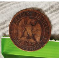 Франция монета 1853