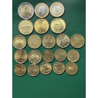 21 монета в отличном качестве