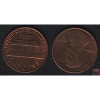 США km201 1 цент 1977 год (D) (_3 ТОРГ ЛЮБОЙ