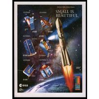 2000 Гайана 6958-6963KL Международные космические спутники 10,00 евро