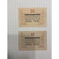 10 и 50 геллеров Австрии-1