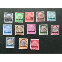 Люксембург 1940 оккупация Германией, (12 пф-бонус)