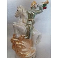 Пожарник на лошади. Башкирский ФЗ.