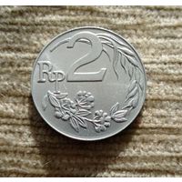 Werty71 Индонезия 2 рупии 1970