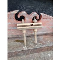 Старинный, деревянный "Шпунтубель по столярке"ретро-ссср!