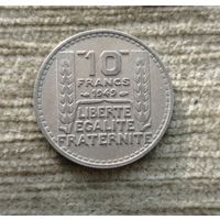 Werty71 Франция 10 Франков 1949