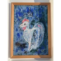 Панно под стеклом акрил