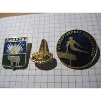 3 значка/25 с рубля!