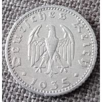 50 рейхспфеннигов 1935 Е