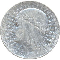 Польша 5 злотых 1934г. Ядвига