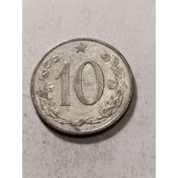 Чехословакия 10 геллер 1965