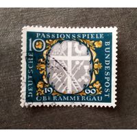 Марка Германия 1960 год Крест и символы распятия