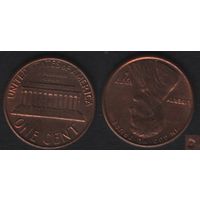 США km201 1 цент 1977 год (D) (6 ТОРГ ЛЮБОЙ