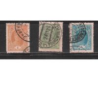 СССР-1927, (Заг.187-189)  гаш. , Стандарт, 3 марки