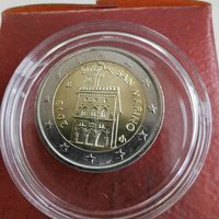 2 евро 2013 Сан Марино UNC из ролла