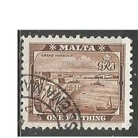 Мальта. Гавань в Валетте. 1938г. Mi#176.
