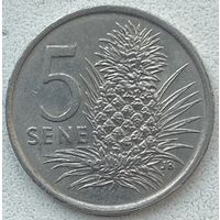 Самоа 5 сене 1974 г.
