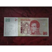 20 песо Аргентина обр. 2003 г.