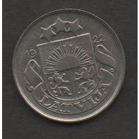 Латвия. 20 сантимов 1922.