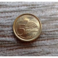 Werty71 Сингапур 5 центов 2013