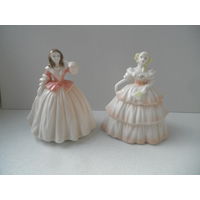 Фигурки Леди, фарфор, Coalport, Англия.