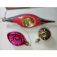 Ёлочная игрушки ,  Фонарики . СССР .
