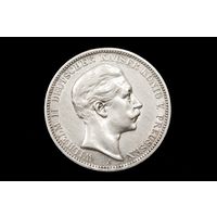 3 марки 1908 г. Пруссия (Германия), Вильгельм II