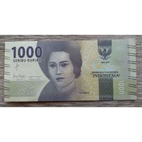 Werty71 Индонезия 1000 рупий 2016 UNC банкнота