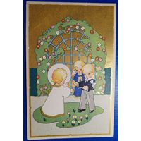 Открытка старинная. Чистая.