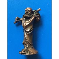 Буддизм, архат Бодхидхарма пересекающий реку