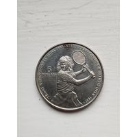 5 долларов Ниуэ . Штеффи Граф.