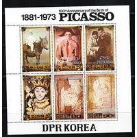 Корея Северная 1982, Живопись, 100 лет П. Пикассо, Mi 15,48, К146