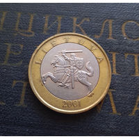 2 лита 2001 Литва #05