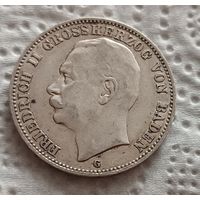 3 марки 1908 Баден