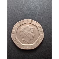 Великобритания 20 пенсов 2003 г.