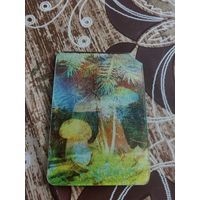 Календарик,стерео,гриб,1983