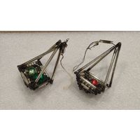 Игрушка елочная Корзинка стеклярус