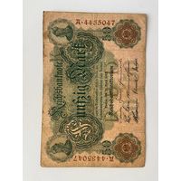 20 марок Германской империи литера K