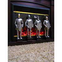 Фигура рыцаря в доспехах,  высота  примерно 45 см