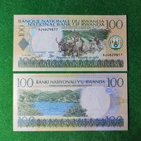 Руанда 100 франков 2003г. UNC