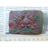 РЕДКАЯ ПРЯГА РИА!!!Орёл на топорах(мельхиор)клеймо, оригинал + бонус(две пряги см. фото)