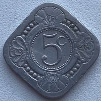 Кюрасао 5 центов 1948 г.